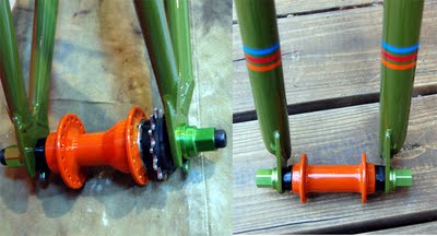 Wayne Keller custom color hubs