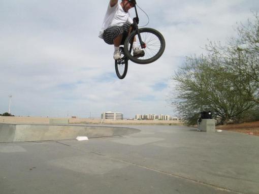 Mike Leonard airing out