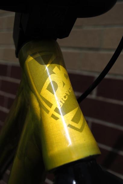 Jesse's custom yellow DK Professional V2