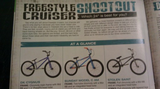 BMX Plus Freestyle Cruiser Shootout