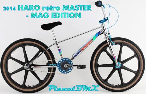 Haro retro 24in Master mag wheels