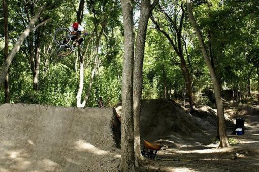 Buddy at Tejano's trails in Pflugerville
