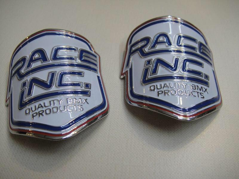 race inc head tube badge
