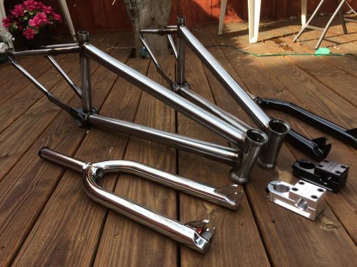 Tribute prototype frame fork stem