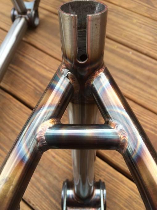 Tribute prototype seat tube