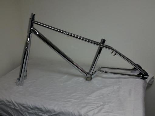 Chrome Morales Cruiser Frame and Fork